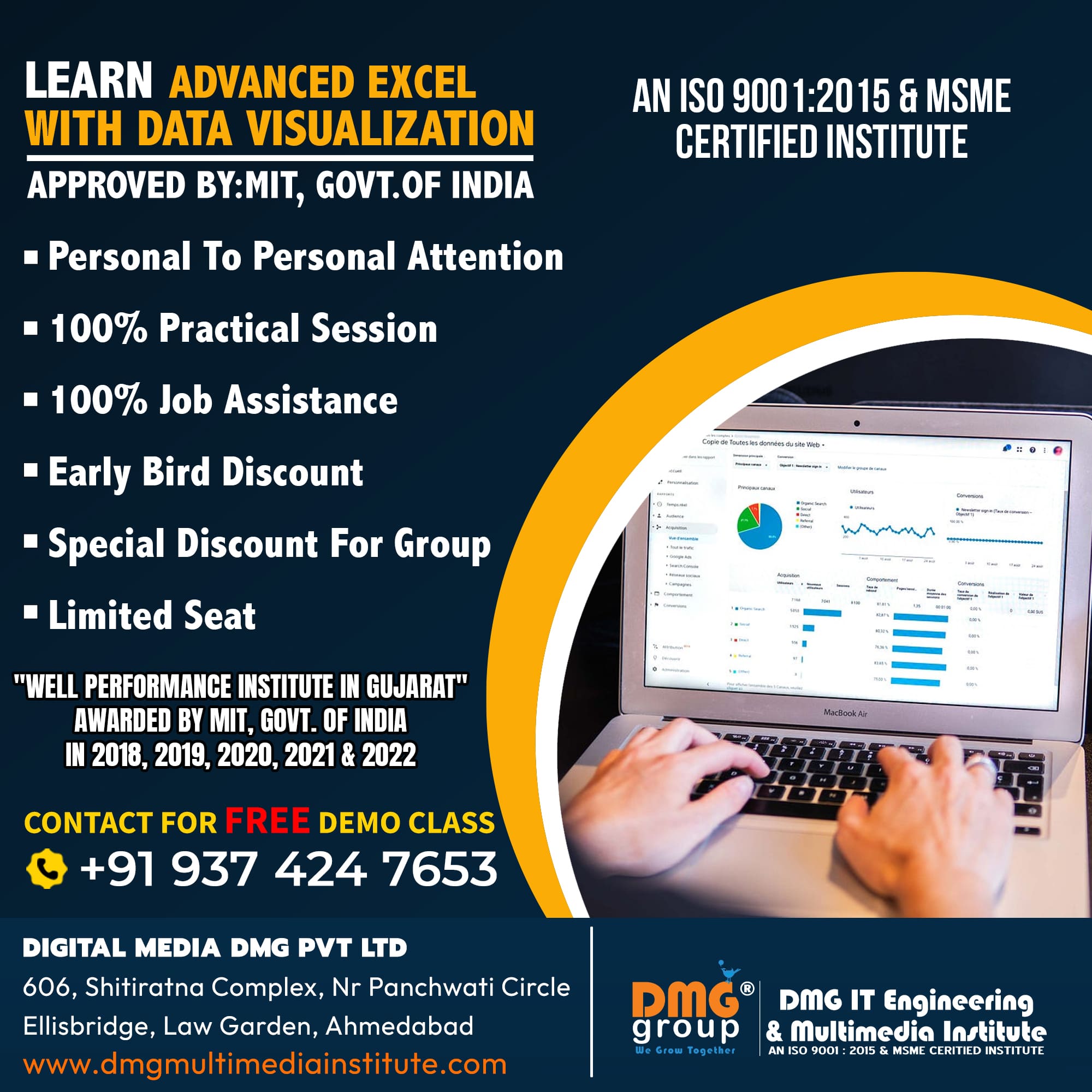 Advanced Excel Institute In Ahmedabad
